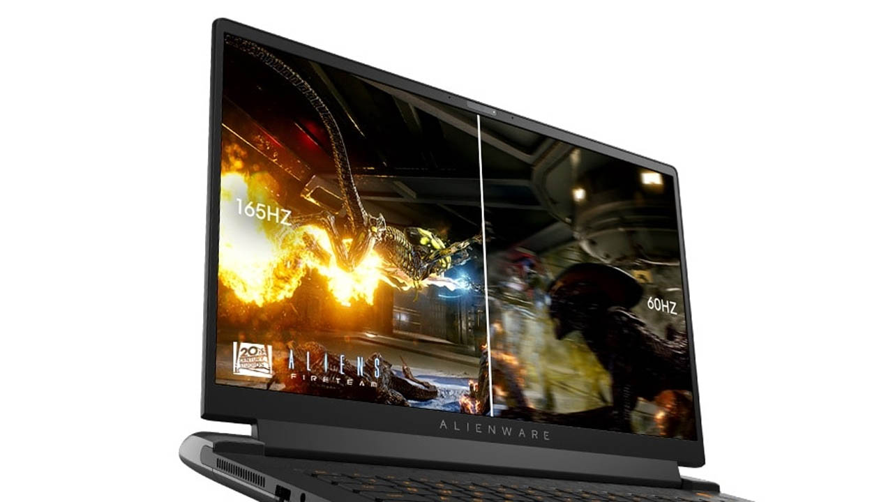 O notebook gamer da Alienware tem 165 Hz de taxa de atualização